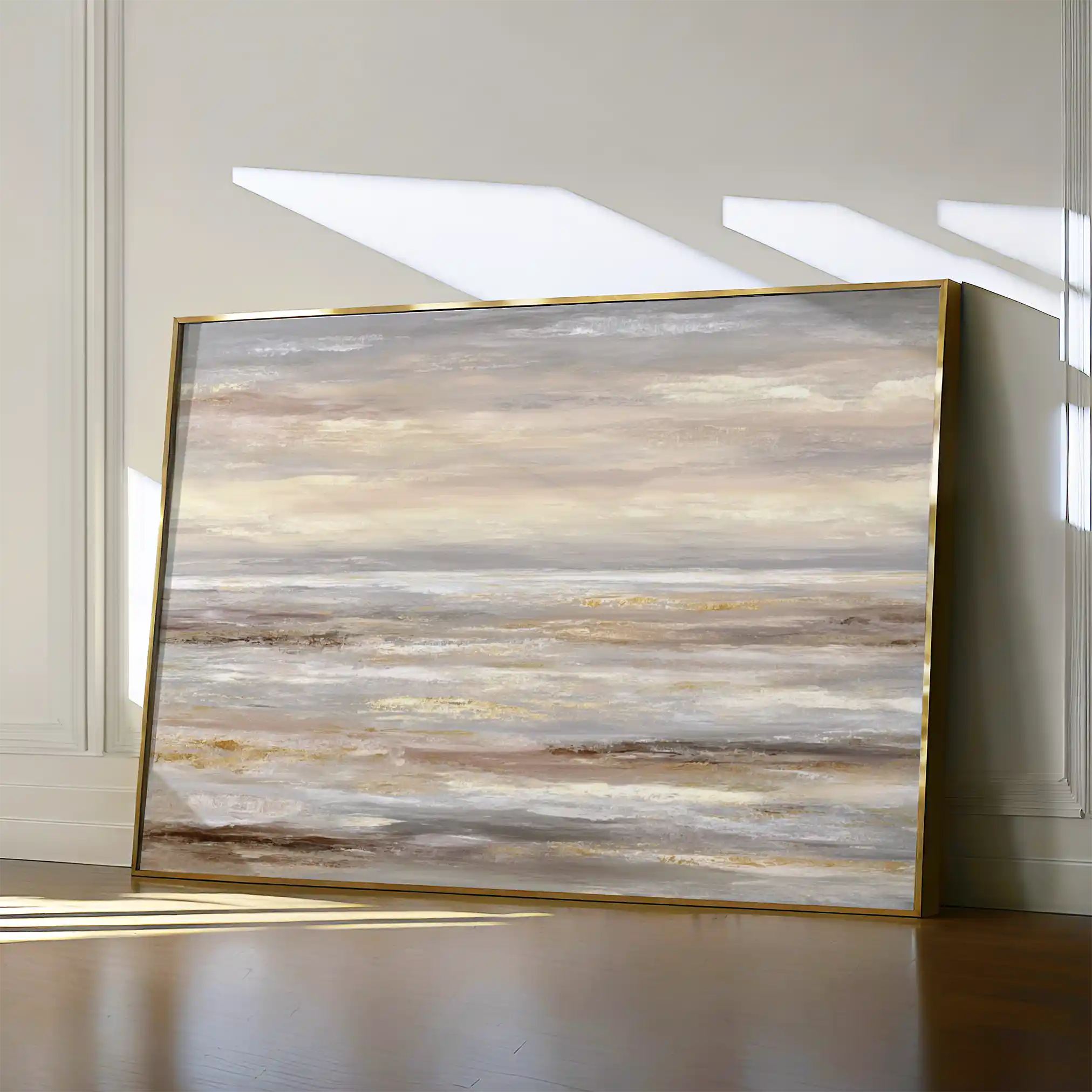 Abstract 1781 Canvas Art 60 x 40 cm / Black