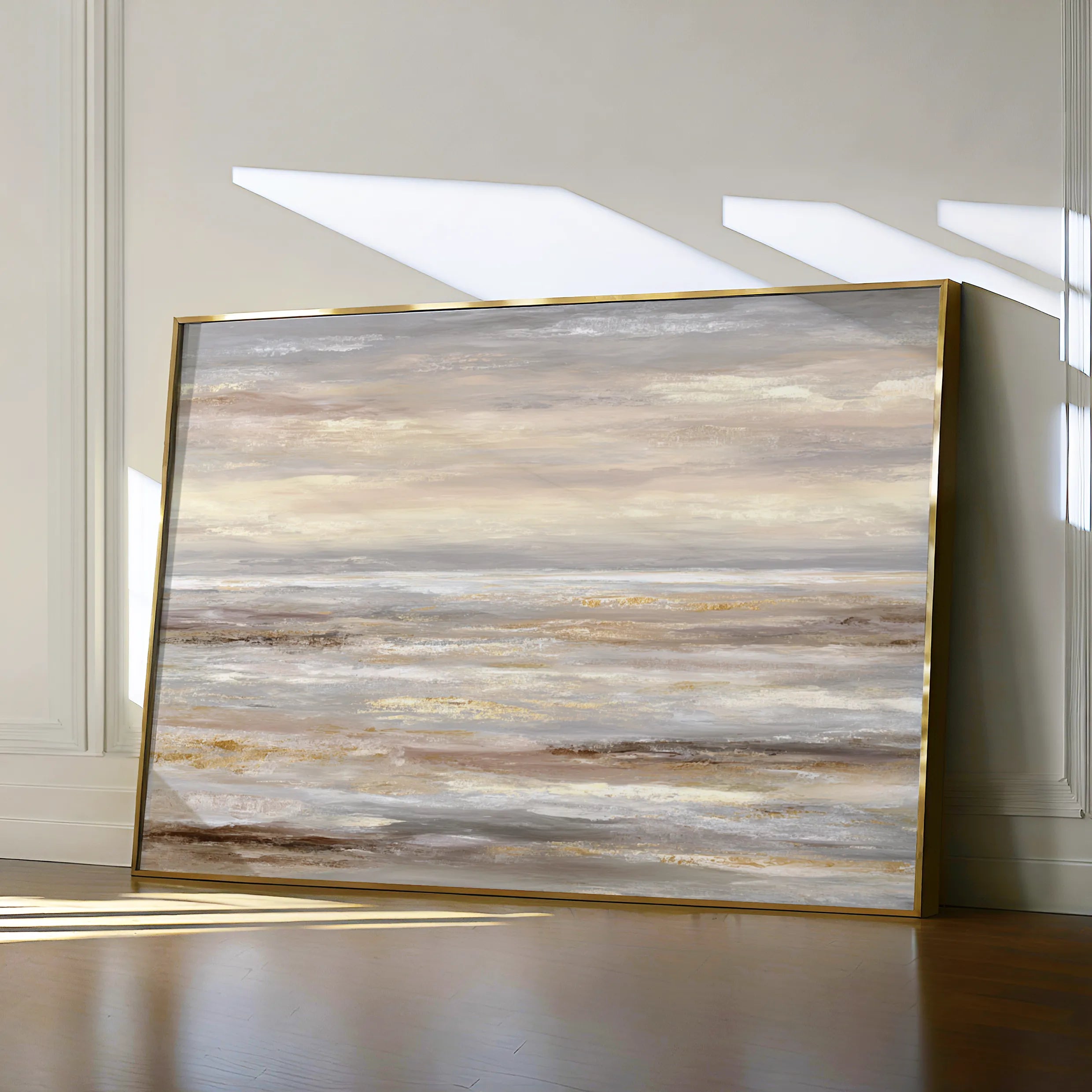 Abstract 1781 Canvas Art 60 x 40 cm / Black