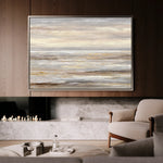 Abstract 1781 Canvas Art 60 x 40 cm / Black