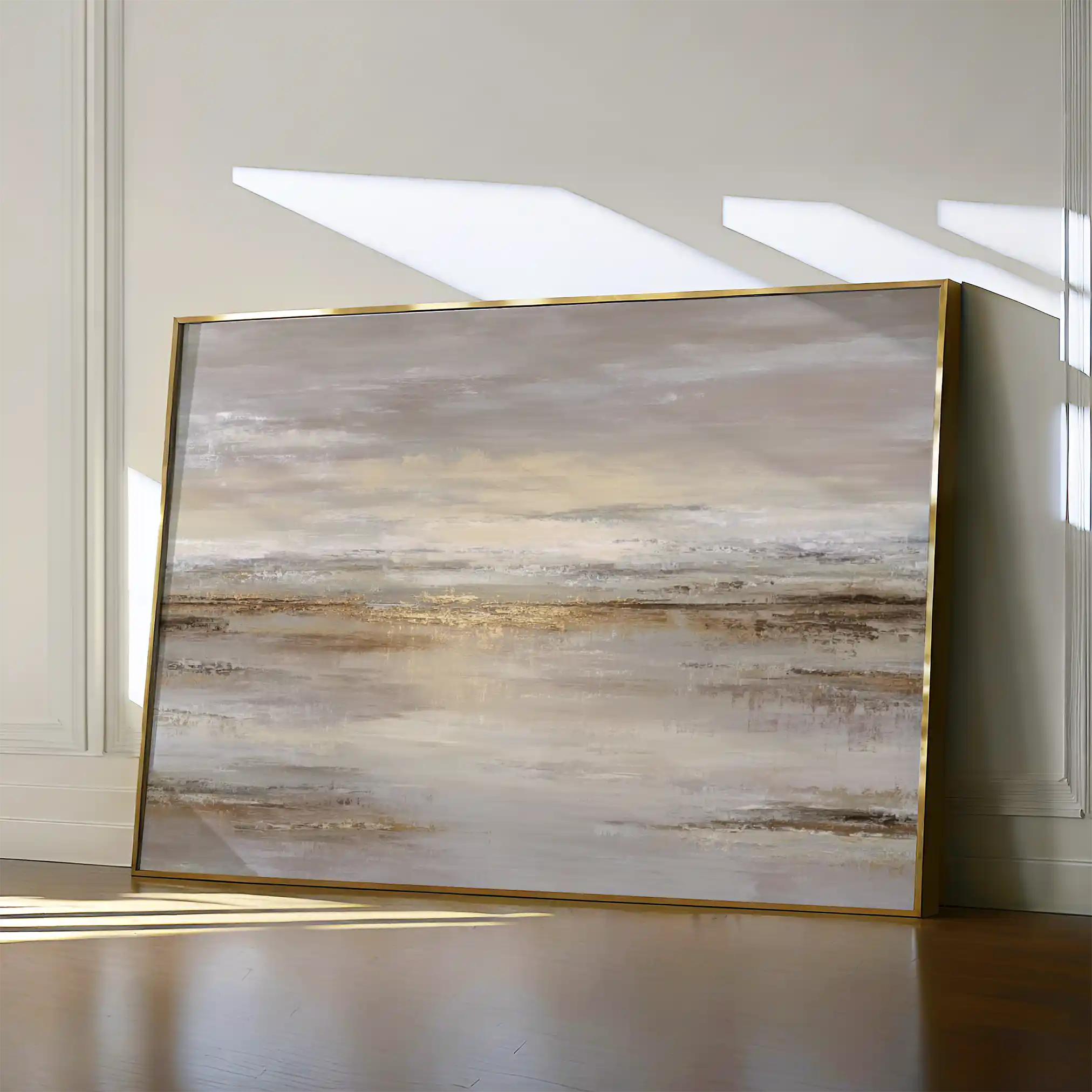 Abstract 1782 Canvas Art 60 x 40 cm / Black