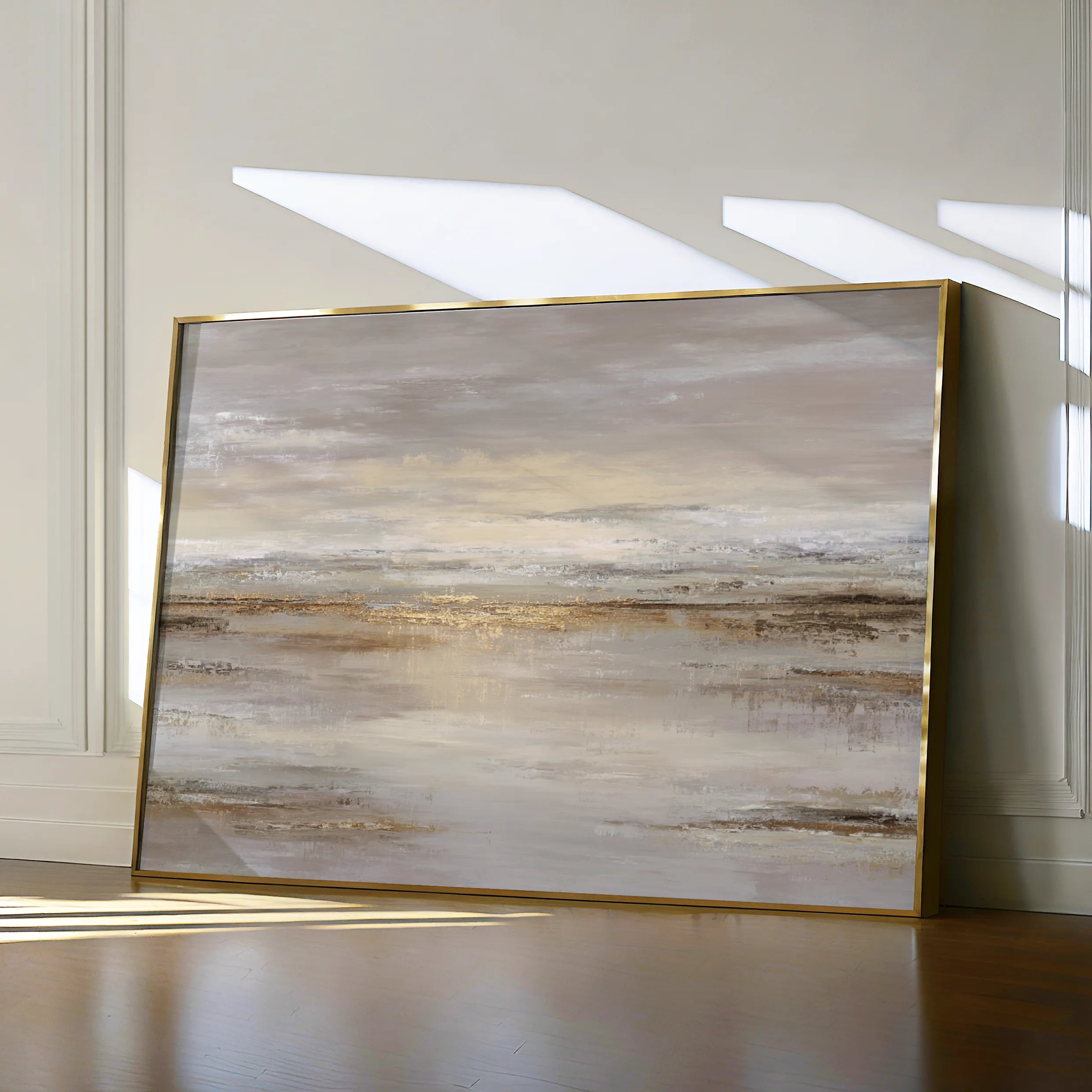 Abstract 1782 Canvas Art 60 x 40 cm / Black