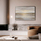 Abstract 1782 Canvas Art 60 x 40 cm / Black