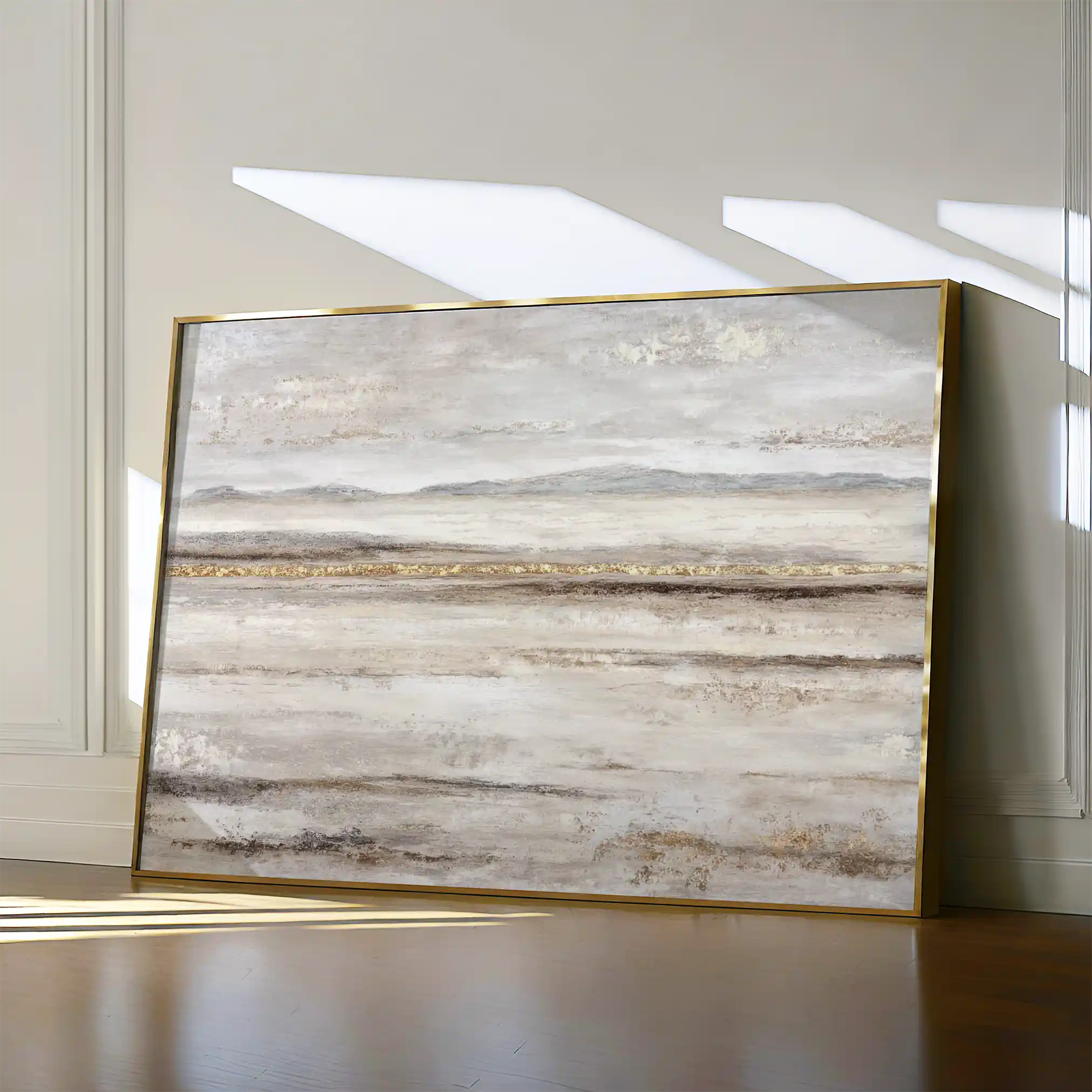 Abstract 1783 Canvas Art 60 x 40 cm / Black
