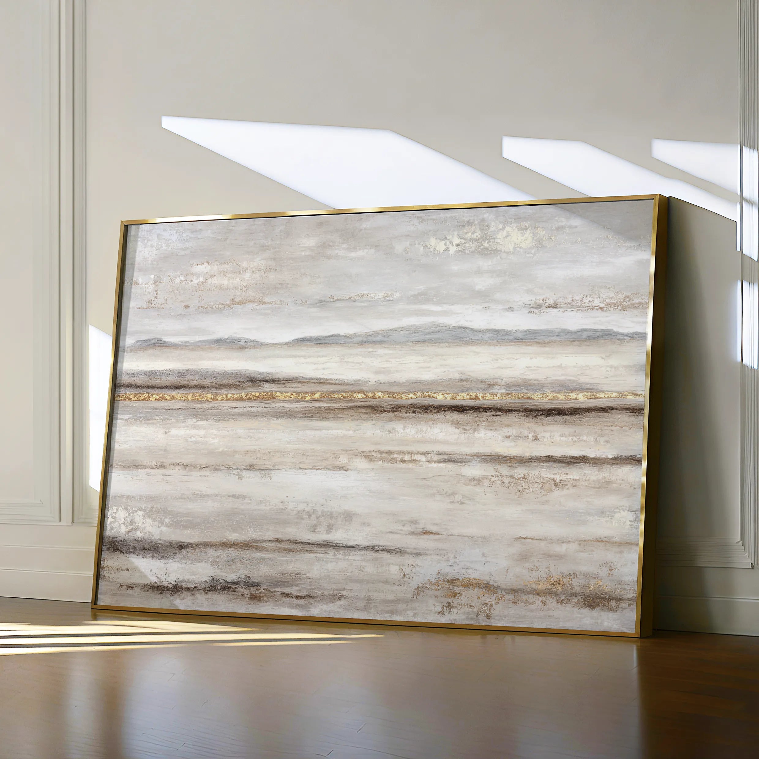 Abstract 1783 Canvas Art 60 x 40 cm / Black