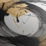 Abstract 1784 Canvas Art 60 x 40 cm / Black
