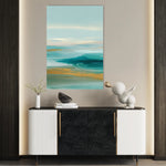 Abstract 1785 Canvas Art 60 x 40 cm / Black