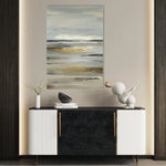 Abstract 1786 Canvas Art 60 x 40 cm / Black