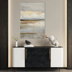 Abstract 1787 Canvas Art 60 x 40 cm / Black