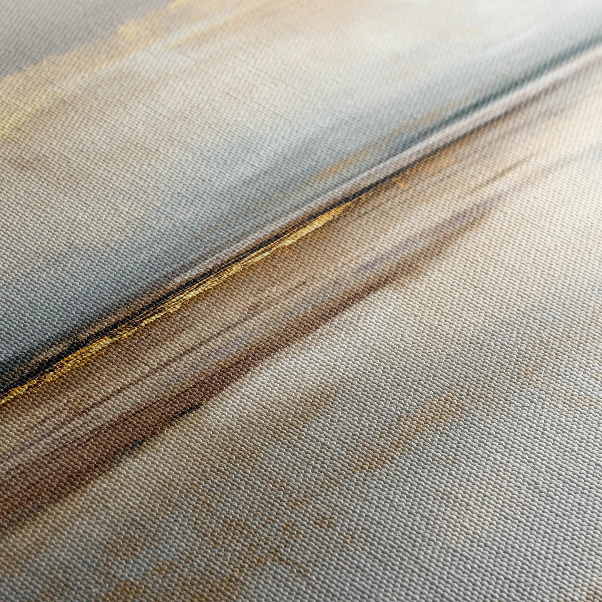 Abstract 1787 Canvas Art 60 x 40 cm / Black