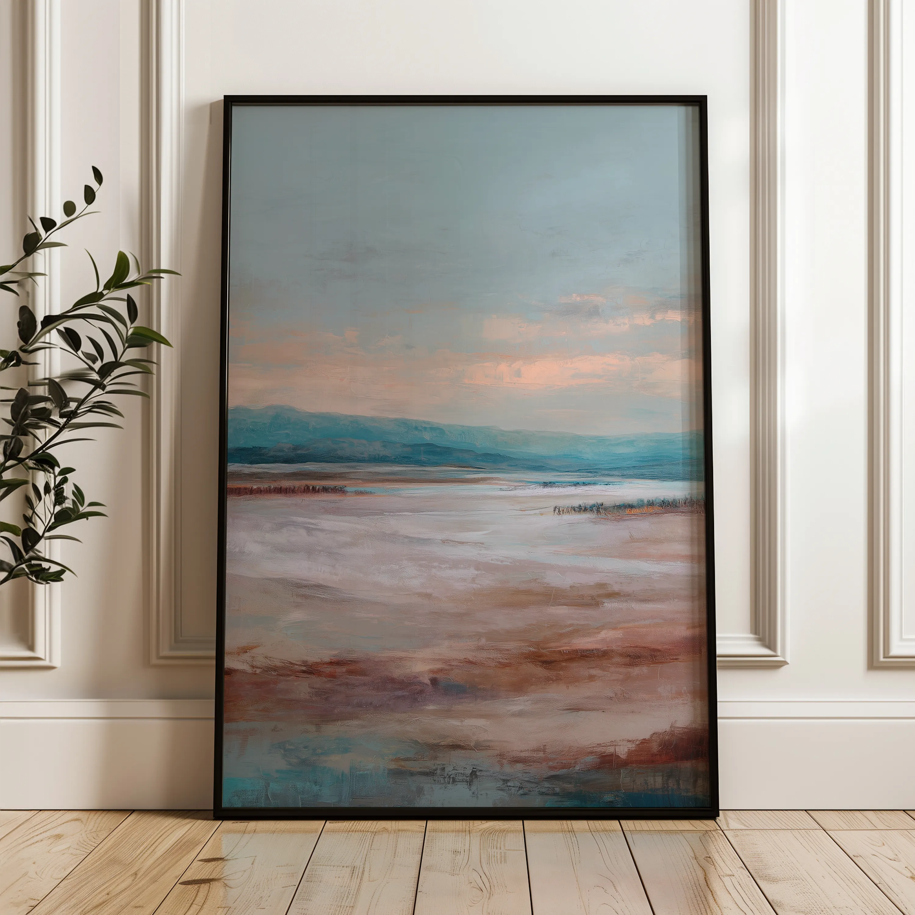 Abstract 1788 Canvas Art 60 x 40 cm / Black