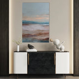 Abstract 1788 Canvas Art 60 x 40 cm / Black