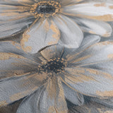 Floral 179 Canvas Art 60 x 40 cm / Black