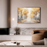 Landscape 179 Canvas Art 60 x 40 cm / Black
