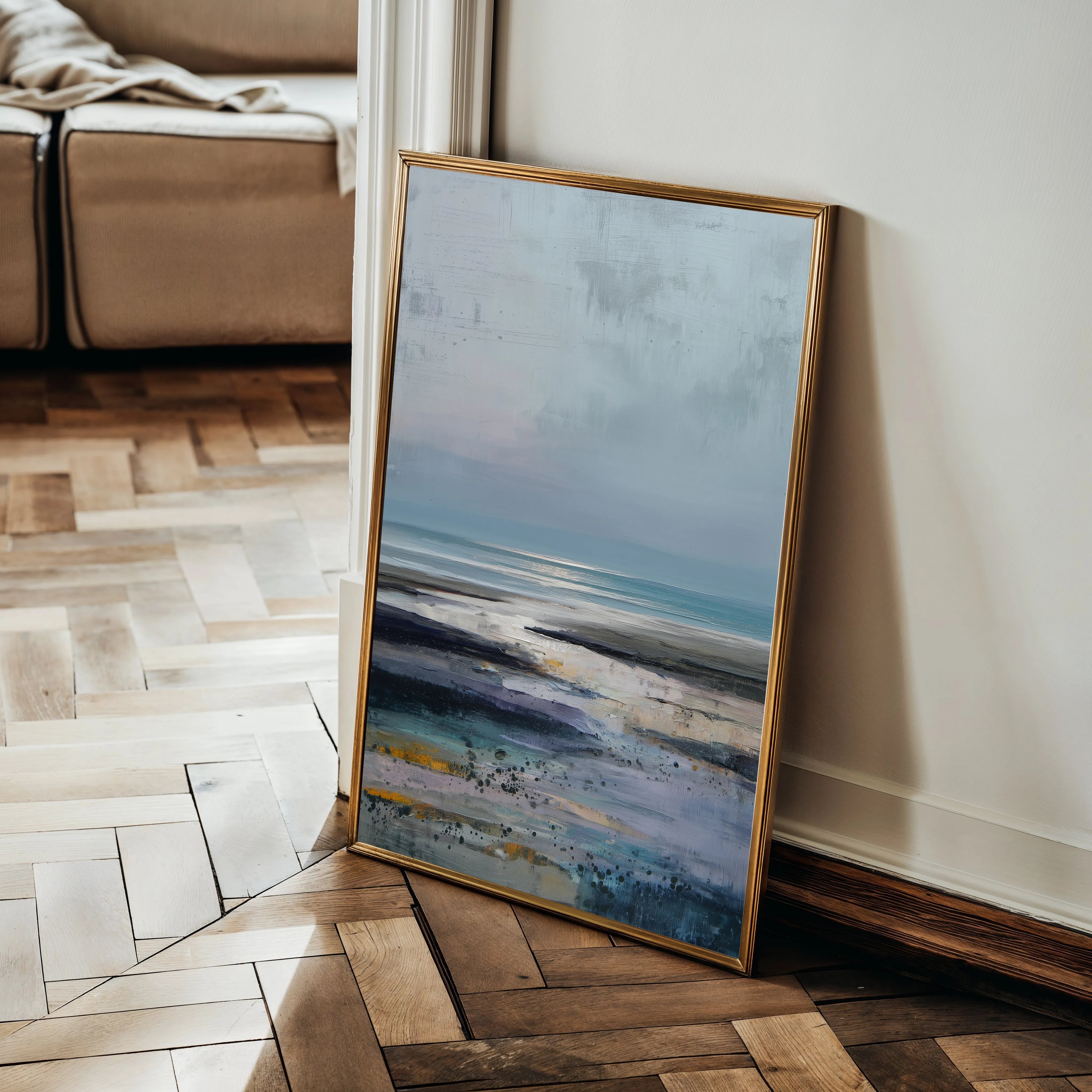 Abstract 1790 Canvas Art 60 x 40 cm / Black