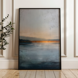 Abstract 1791 Canvas Art 60 x 40 cm / Black
