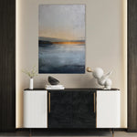Abstract 1791 Canvas Art 60 x 40 cm / Black