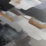 Abstract 1793 Canvas Art 60 x 40 cm / Black
