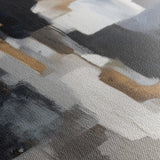 Abstract 1793 Canvas Art 60 x 40 cm / Black