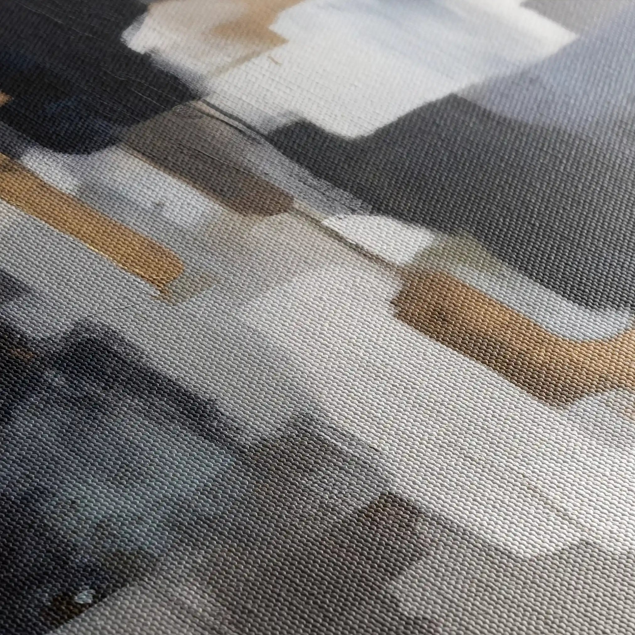 Abstract 1793 Canvas Art 60 x 40 cm / Black