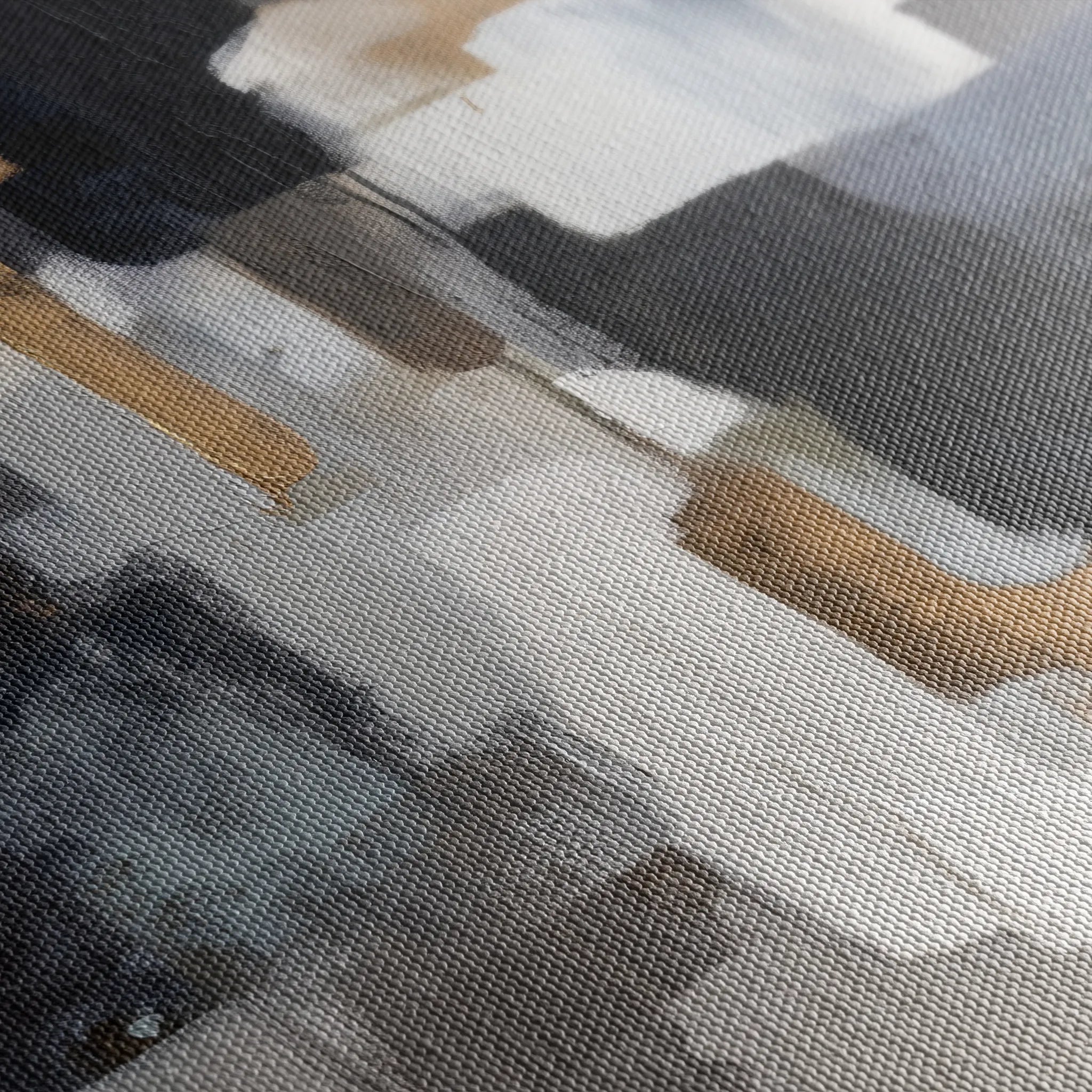Abstract 1793 Canvas Art 60 x 40 cm / Black
