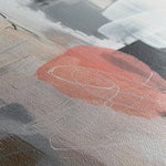 Abstract 1796 Canvas Art 60 x 40 cm / Black