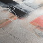 Abstract 1797 Canvas Art 60 x 40 cm / Black