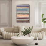 Abstract 1798 Canvas Art 60 x 40 cm / Black