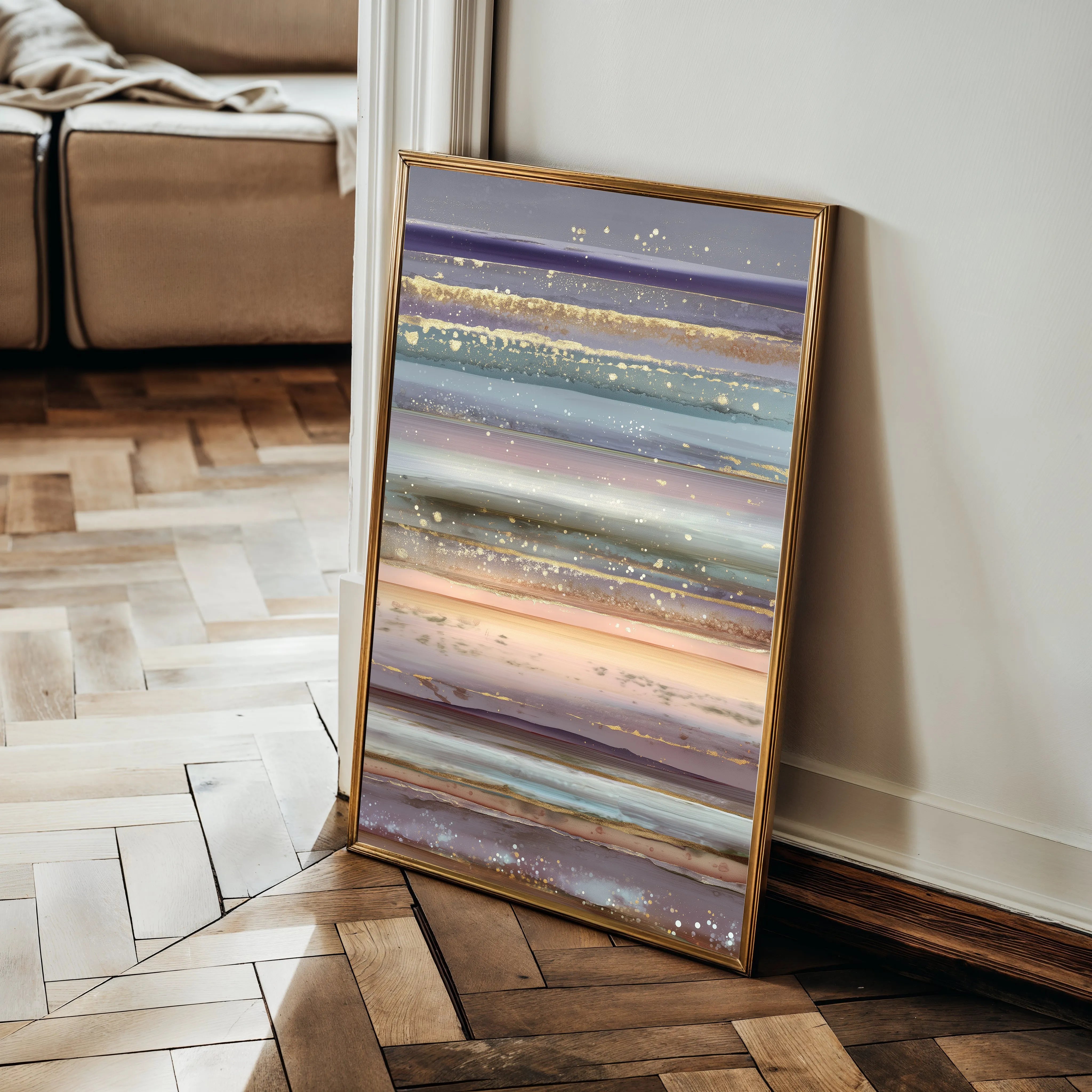 Abstract 1798 Canvas Art 60 x 40 cm / Black
