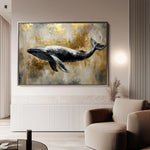Animals 180 Canvas Art 60 x 40 cm / Black