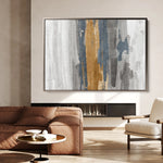 Abstract 180 Canvas Art 60 x 40 cm / Black