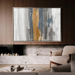 Abstract 180 Canvas Art 60 x 40 cm / Black