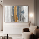 Abstract 180 Canvas Art 60 x 40 cm / Black