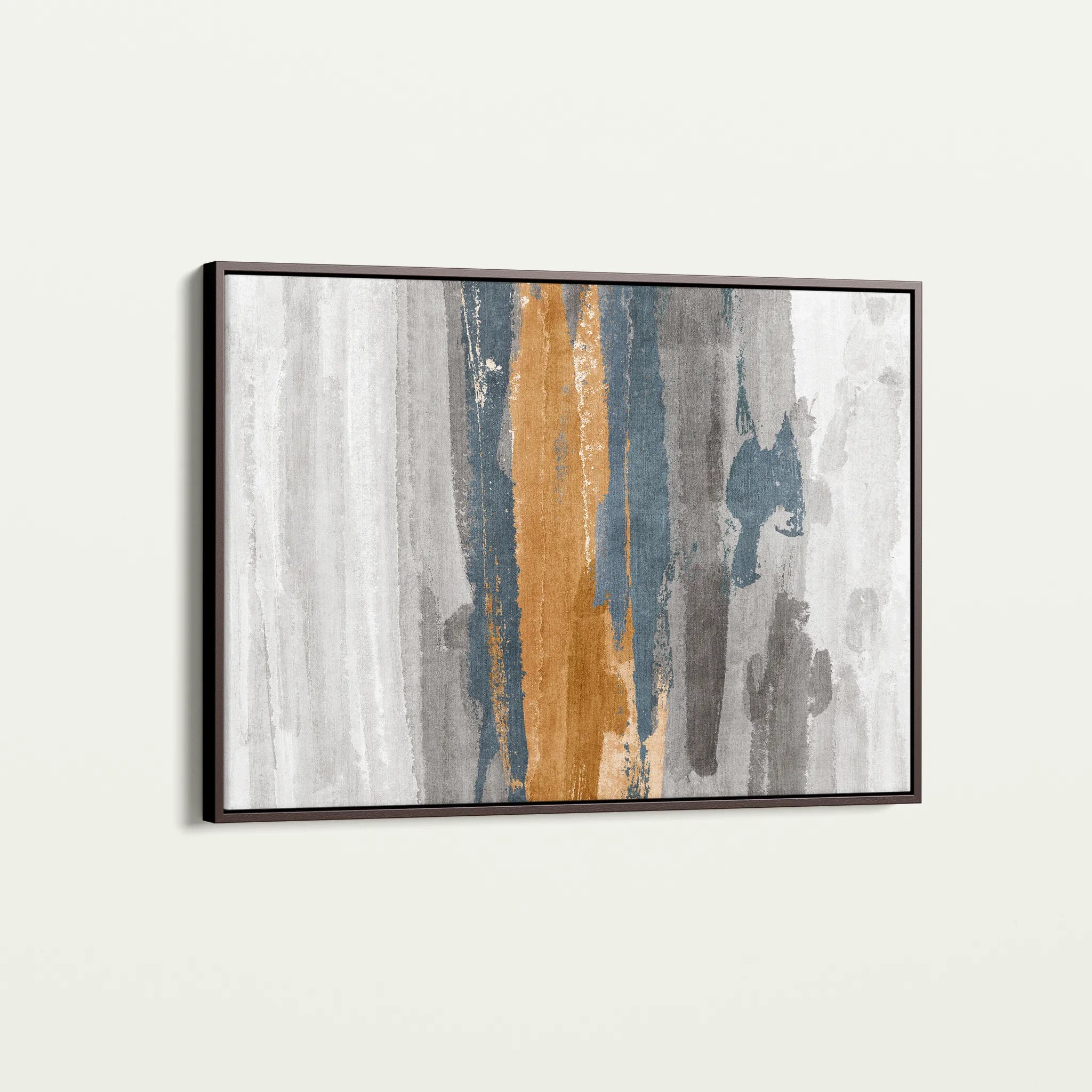 Abstract 180 Canvas Art 60 x 40 cm / Black