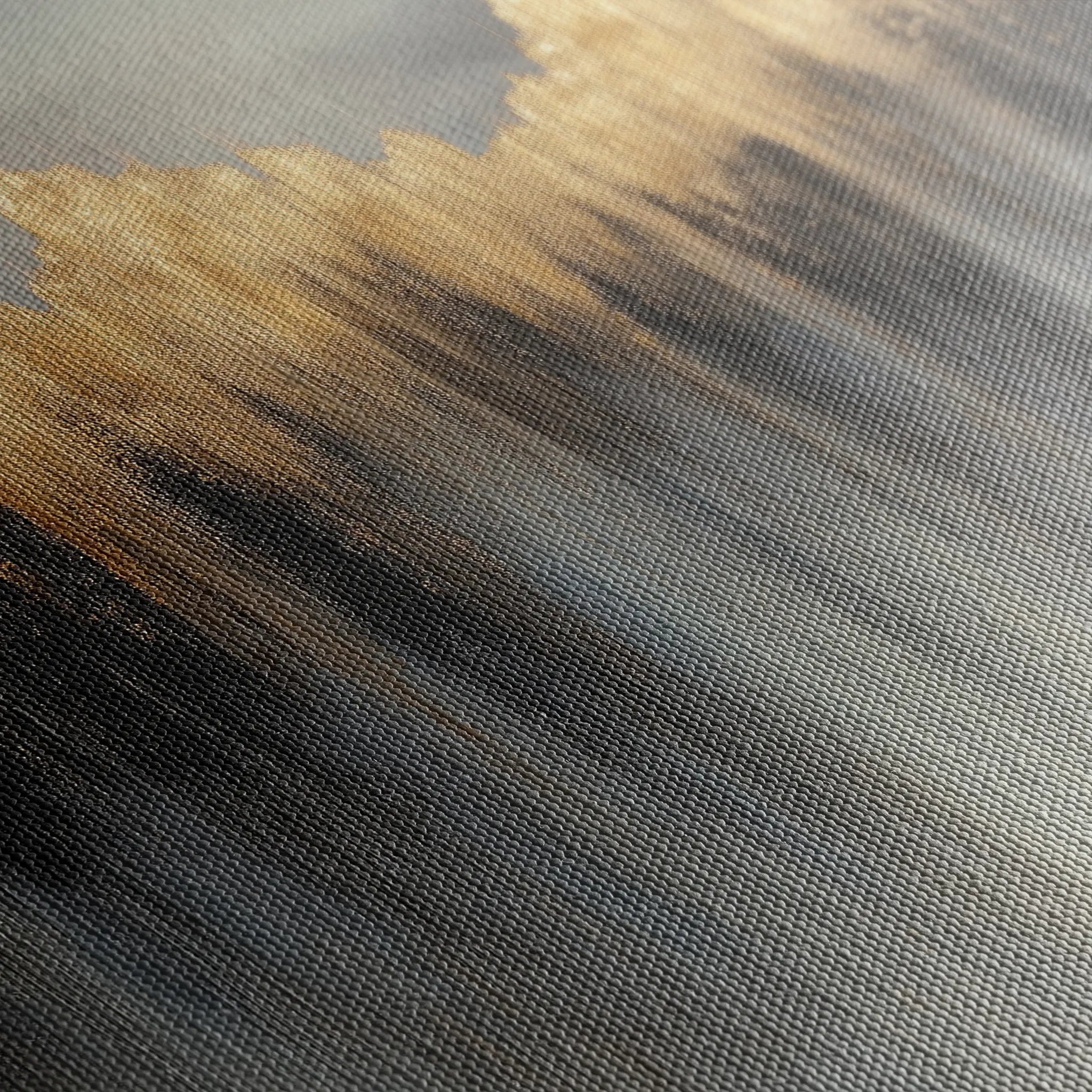 Abstract 1802 Canvas Art 60 x 40 cm / Black