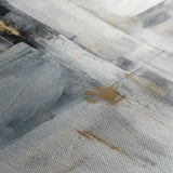 Abstract 1803 Canvas Art 60 x 40 cm / Black