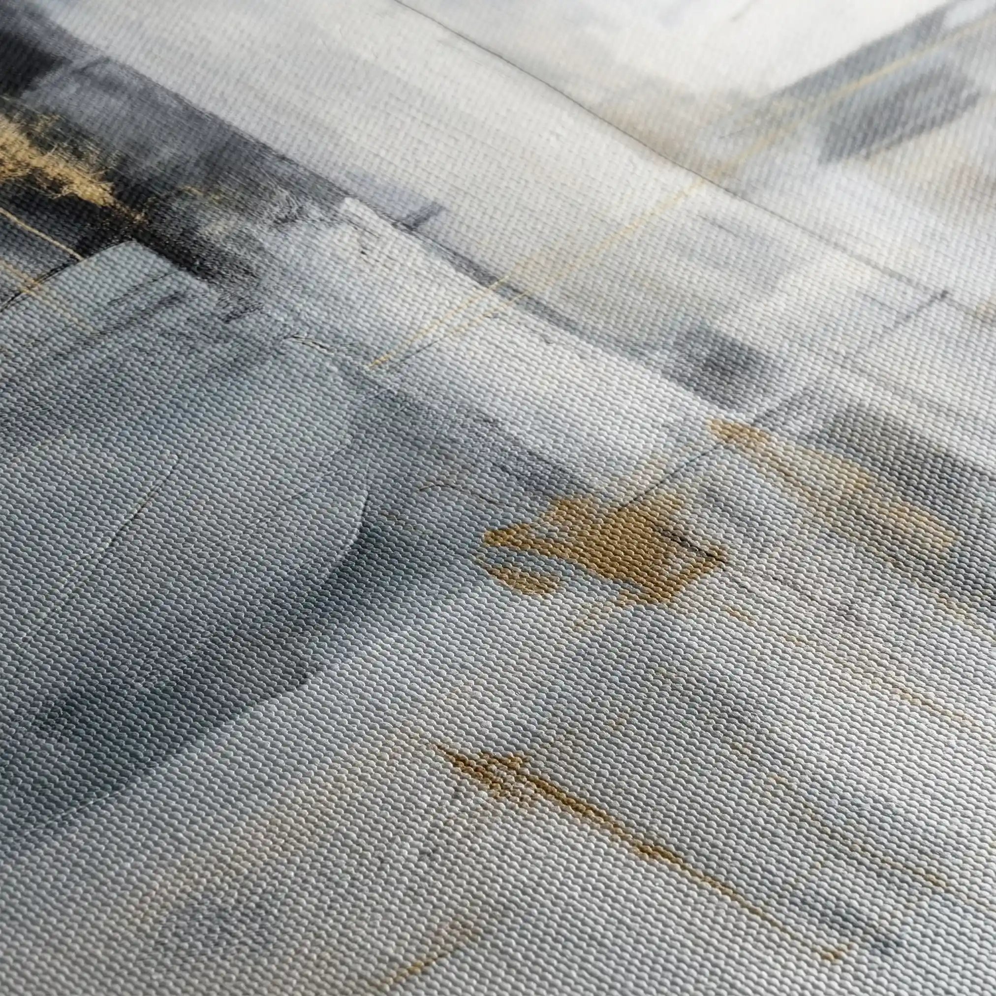Abstract 1803 Canvas Art 60 x 40 cm / Black