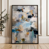 Abstract 1806 Canvas Art 60 x 40 cm / Black