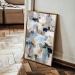 Abstract 1806 Canvas Art 60 x 40 cm / Black