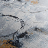 Abstract 1808 Canvas Art 60 x 40 cm / Black