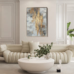 Abstract 1809 Canvas Art 60 x 40 cm / Black