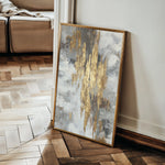 Abstract 1809 Canvas Art 60 x 40 cm / Black