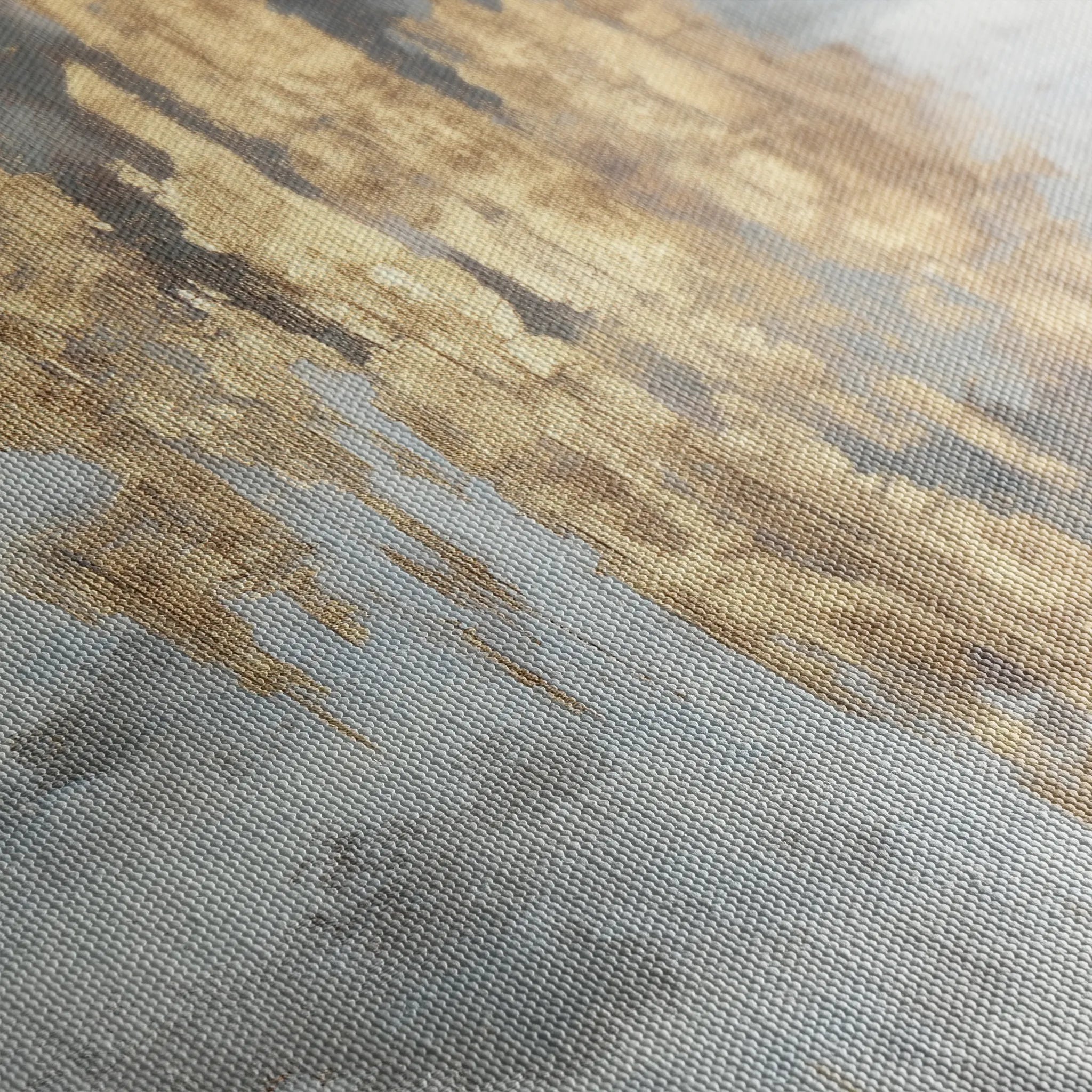 Abstract 1809 Canvas Art 60 x 40 cm / Black