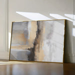 Abstract 181 Canvas Art 60 x 40 cm / Black