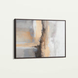 Abstract 181 Canvas Art 60 x 40 cm / Black