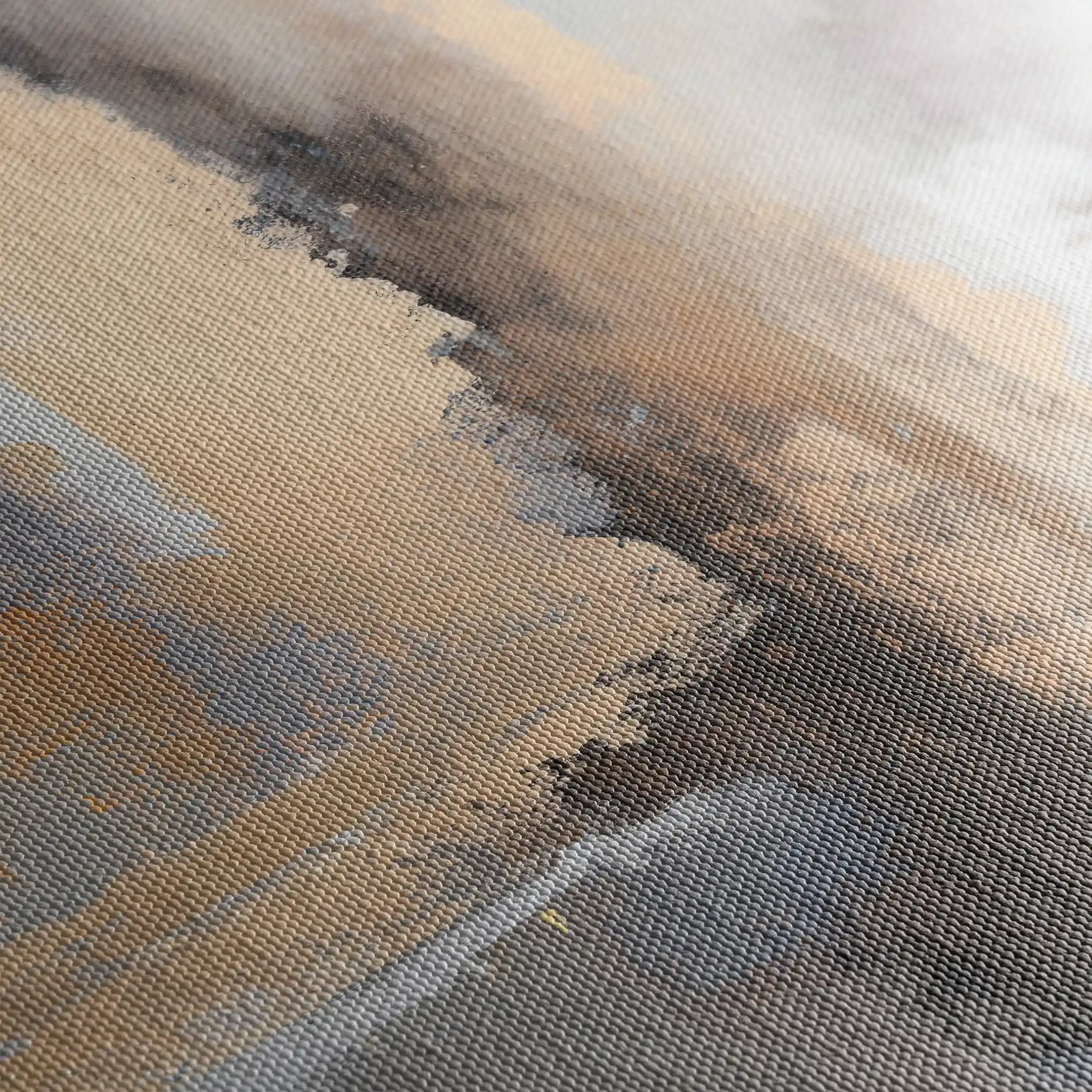 Abstract 181 Canvas Art 60 x 40 cm / Black