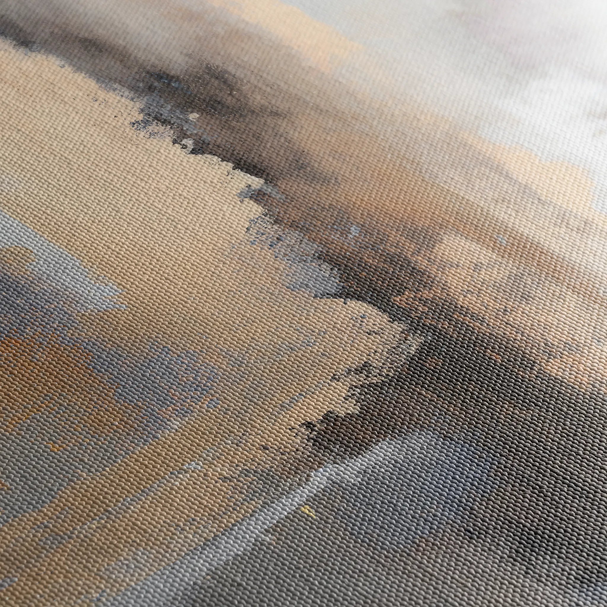 Abstract 181 Canvas Art 60 x 40 cm / Black