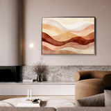 Boho 181 Canvas Art 60 x 40 cm / Black