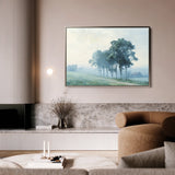 Landscape 181 Canvas Art 60 x 40 cm / Black