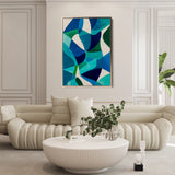Abstract 1810 Canvas Art 60 x 40 cm / Black