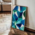 Abstract 1810 Canvas Art 60 x 40 cm / Black